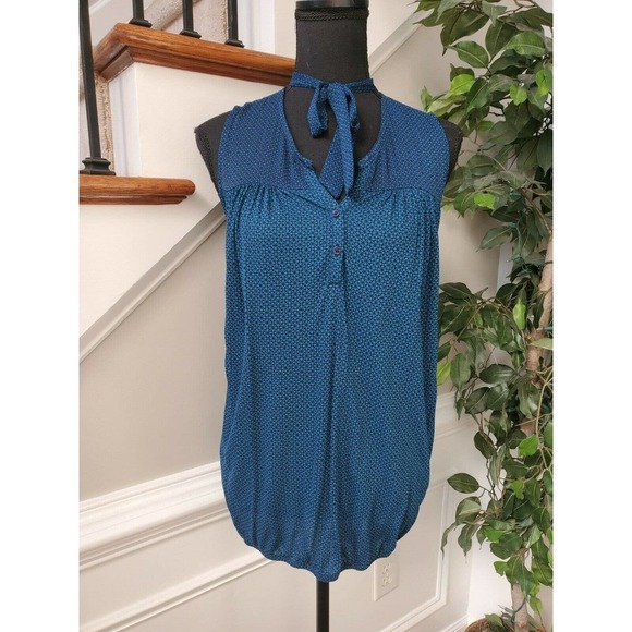 Loft Halter Neck Sleeveless Casual Top Shirt - Picture 1 of 7